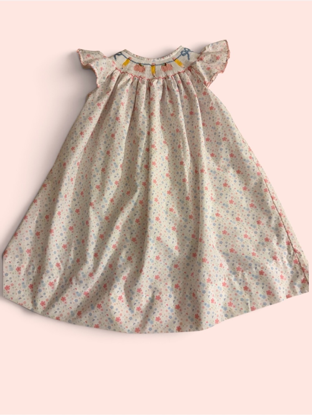Classic Whimsy Back To School Dress With School Theme In Smocking NWT 24M